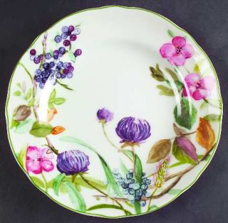 Charter Club Wild Flower Salad Plate, Fine China Dinnerware   Flowers And Fruit,