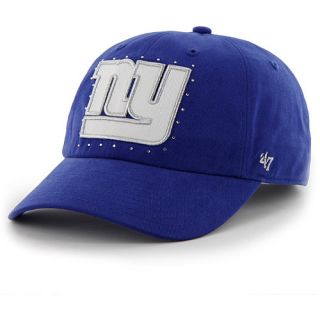 47 BRAND Womens New York Giants Facet Clean Up Adjustable Cap   Size