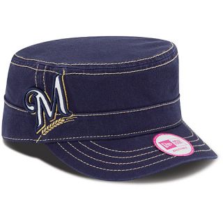 NEW ERA Womens Milwaukee Brewers Chic Cadet Adjustable Cap   Size Adjustable,