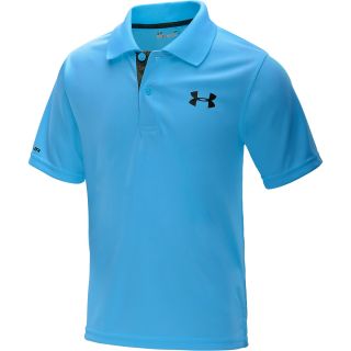 UNDER ARMOUR Little Boys Matchplay Short Sleeve Polo   Size 6, Pirate Blue