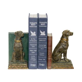 Sterling Industries Chocolate Lab Bookends (Set of 2)