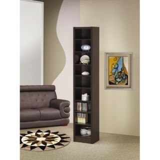 Rogers 13 Bookcase in Cappuccino