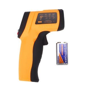 GM300 Infrared IR Laser Non Contact Digital Thermometer   DC 9V battery INCLUDED   Measurement Range Between  50 C and 380 C (Between  58 F and 716 F)
