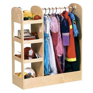 Guidecraft See and Store Dress Up Center in Natural