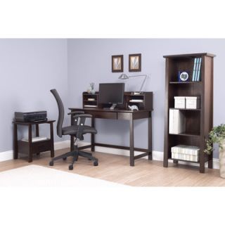 Foremost Larissa Bookcase in Elegant Espresso