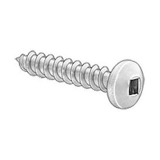#8 15x1 Sheet Metal Screw Square Drive Pan Hd Type A Steel / Zinc Plated, Pack of 3500 Ships FREE in USA
