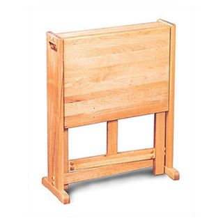 Catskill Craftsmen, Inc. Fold Away Prep Table with Butcher Block Top