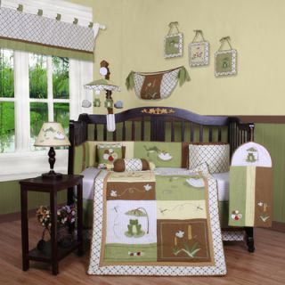 Geenny Boutique New Froggy Froggie13 Piece Crib Bedding Set