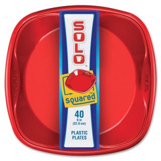 Solo Cups Squared Plastic Plate (Set of 320)