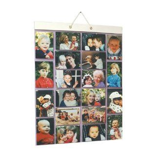 Picture Pockets Photo Hanging Gallery   40 Photos in 20 pockets 
