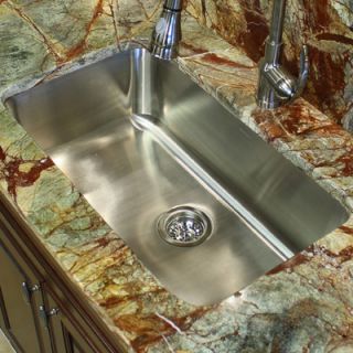 Nantucket Sinks 30 x 18 Elongated Single Bowl Undermount Kitchen