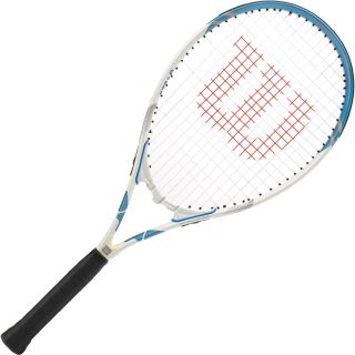 WILSON Adult Essence Tennis Racquet   Size 2, Blue/white