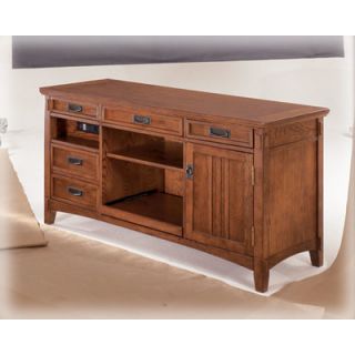 Signature Design by Ashley Cross Island Large Credenza with Hutch