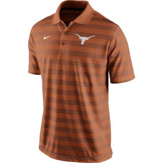 NIKE Mens Texas Longhorns Dri FIT Pre Season Polo   Size Xl, Dk.orange