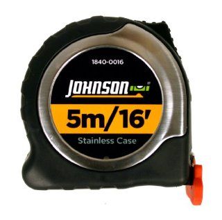Johnson Level & Tool 1840 0016 Tape Measure Big J, 16 Feet    