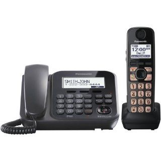Panasonic KX TG4771B Dect_6.0 1 Handset 1 Line Landline Telephone  Cordless Telephones  Electronics