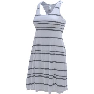 SOYBU Womens Ananda Dress   Size Small, White Stripe
