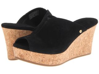 UGG Dominique Womens Wedge Shoes (Black)