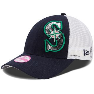 NEW ERA Womens Seattle Mariners 9FORTY Sequin Shimmer Cap   Size Adjustable,