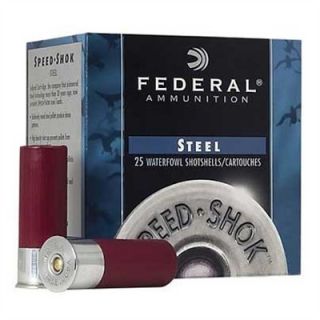 Federal Speed Shok Waterfowl Ammunition   Federal Ammo 20ga Speed Shok 275    3/4oz #6 25bx