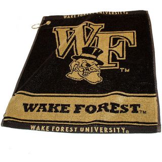 Team Golf Wake Forest University Demon Deacons Jacquard Woven Towel