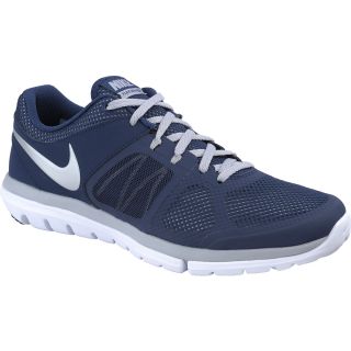 NIKE Mens Flex Run 2014 Running Shoes   Size 7, Blue/white