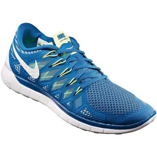NIKE Mens Free Run+ 5.0 Running Shoes   Size 10, Military Blue/white