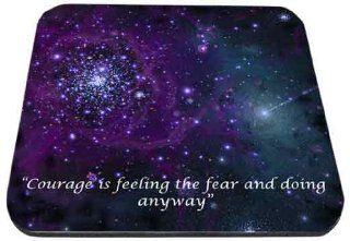 Oprah AhHa Moments Mousepad Courage is Feeling Fear but doing Anyway   Prints