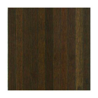 Naturesort 20 Bamboo Floor Tile Flooring in Dark Brown