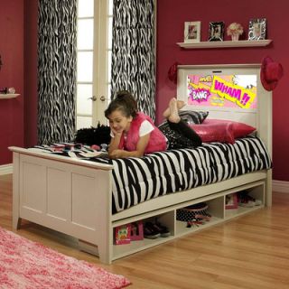 LightHeaded Beds Shaker Bed with Storage and Changeable Imagery