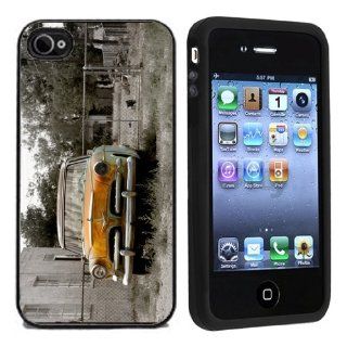 IP4 Old Rusty Car iPhone 4 or 4s Case / Cover Verizon or At&T Cell Phones & Accessories