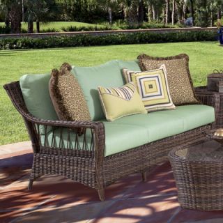 South Sea Rattan Saint John Sofa with Cushions