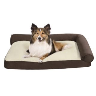 Soft Touch Rhino Skin Right Angle Lounger Bolster Dog Bed
