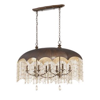 Pendant Ombrello collection Number of lights 8 Finish Oil rubbed
