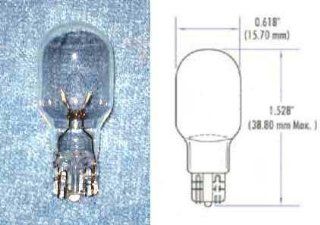 18W 12V Clear T 5 Xelogen Bulb   Halogen Bulbs  