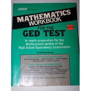 Mathematics Workbook Ged Test (Arco GED study guide) Herzog 9780668055420 Books