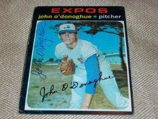 Montreal Expos John O'Donoghue Auto Signed 1971 Topps Card #743 HI # TOUGH N Sports Collectibles