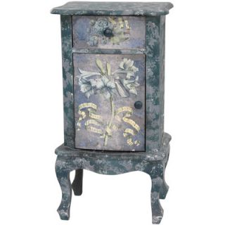 Oriental Furniture Lacquer Klimt The Kiss 2 Drawer Cabinet