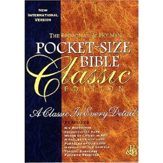 Pocket Size Bible NIV Classic (International Version) Bible 9781558196728 Books