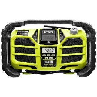 Factory Reconditioned Ryobi ZRP745 ONE Plus 18V ToughTunes Radio / Charger  Boomboxes   Players & Accessories