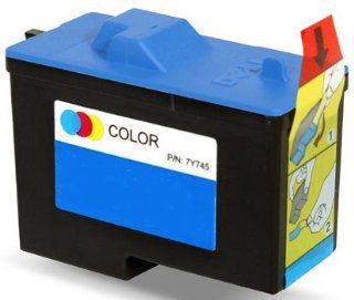 Remanufactured (Series 2) DELL 7Y745 Color Ink Cartridge for Dell A940 and A960 Printers Electronics