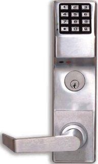 Alarm Lock Trilogy Audit Trail Mortise Lock Right Dull Chrome Electronics