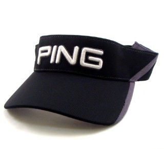 Ping Visor (Black/Grey) One Size Fits All Golf Hat NEW  Sports & Outdoors