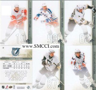 2010 / 2011 Upper Deck SP Authentic Hockey Series 150 Card Complete Mint Basic Set with Wayne Gretzky, Steve Yzerman, Mark Messier, Mario Lemeiux, Sidney Crosby, Steven Stamkos, Alexander Ovechkin and Many Others 