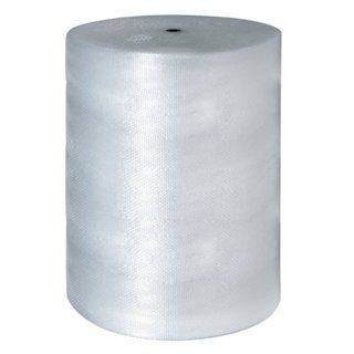 Aviditi BW31648P Polyethylene Perforated Air Bubble Roll, 750' Length x 48" Width x 3/16" Height, Clear