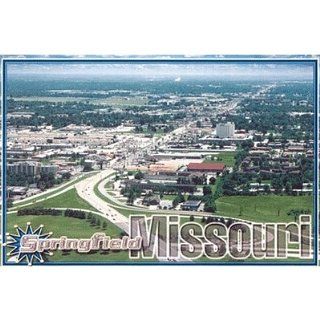 Missouri Postcard Mo818 Aerial Springfield Case Pack 750
