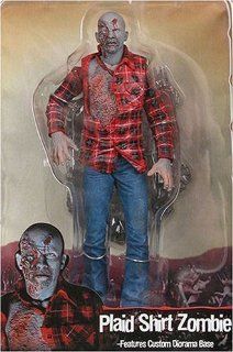 NECA Cult Classics Series 4 Action Figure Plaid Zombie From "Dawn of the Dead" Toys & Games