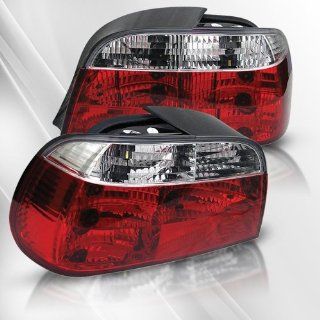 BMW 730i 735i 740i 750i 760i (E38) 95 96 97 98 99 00 01 Crystal Tail Lights ~ pair set (Clear/Red) Automotive