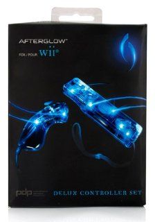 PDP PL7605 Nintendo Wii(R) Afterglow(R) Combo Pack (Remote & Nunhuck) Video Games