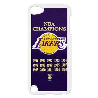 Custom NBA Los Angeles Lakers Back Cover Case for iPod Touch 5th Generation LLIP5 732 Cell Phones & Accessories